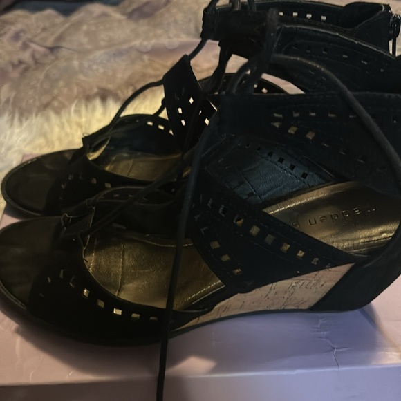 Madden Girl sandals size 10 black and natural - Picture 6 of 9